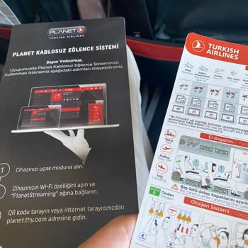 THY Uçuşunda Eğlence Ve İkram Eksikliği Hayal Kırıklığı Yarattı