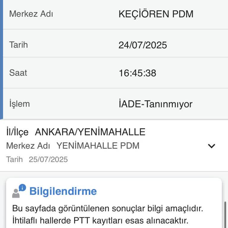 PTT Kargo Tebligatlarım Kasıtlı Olarak Teslim Edilmiyor, Mağduriyetim Artıyor