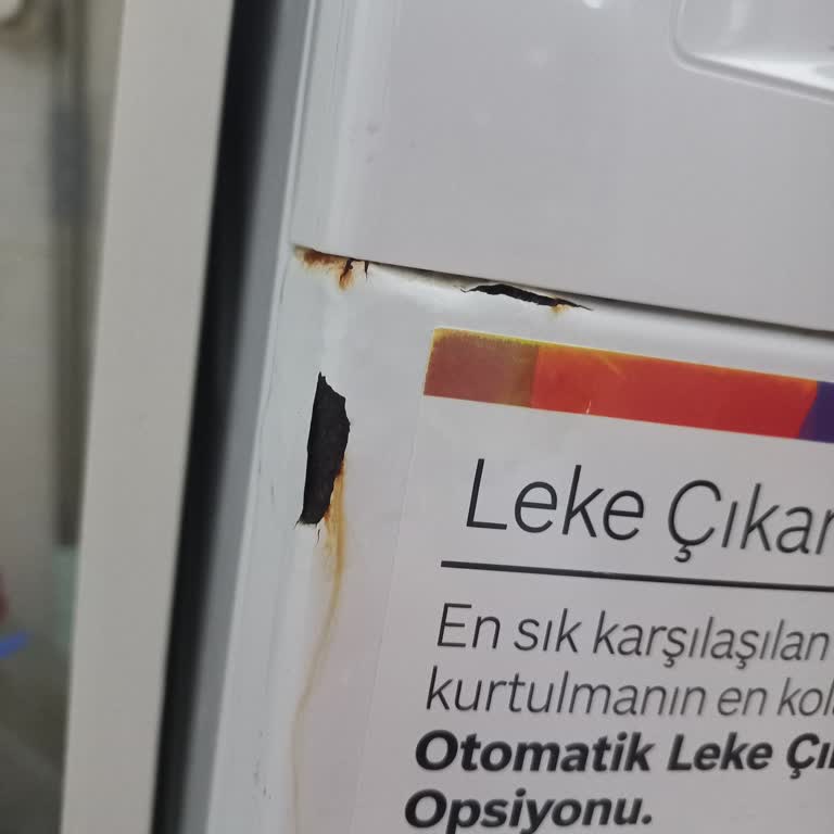 Bosch VGA142X0TR Makinede Koku Ve Pas Sorunu