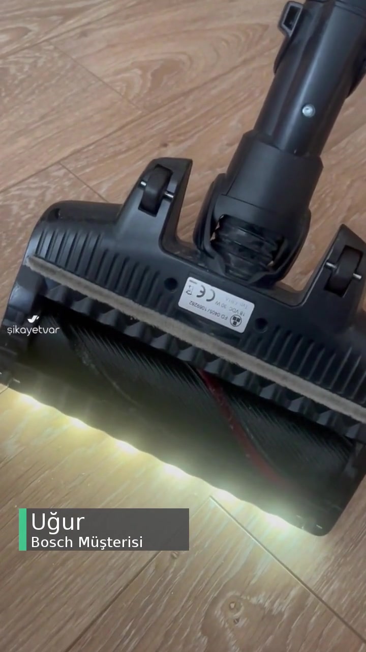 Bosch Unlimited 7 Çift Bataryalı Dikey Süpürge Başlık Dönmeme Sorunu! videonun kapak resmi