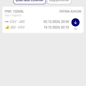 Turna Uygulamasından Alınmayan Biletler İçin Puan Verilmemesi