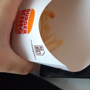 Burger King'den Siparişlerde Azalan Patates Miktarı Hayal Kırıklığı Yarattı