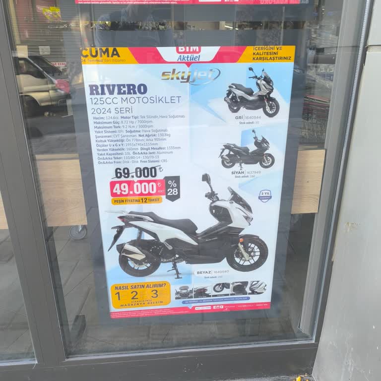 BİM Motosiklet Afişiyle Yanıltıcı Satış Politikası