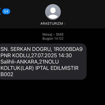 Bilet.com Üzerinden Satın Alınan Koltuğun Başkasına Satılması Nedeniyle Mağduriyet