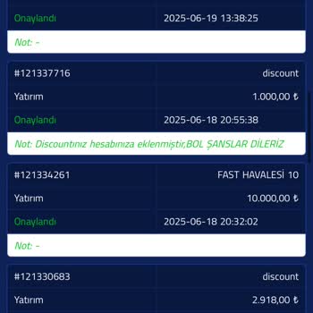 Meritking Uzun Süreli Oynayan Kullanıcıdan Destek Ve Kazanç Sorunu