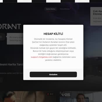 Kullanılmayan Hesabım Süresiz Banlandı, Açıklama Yapılmadı