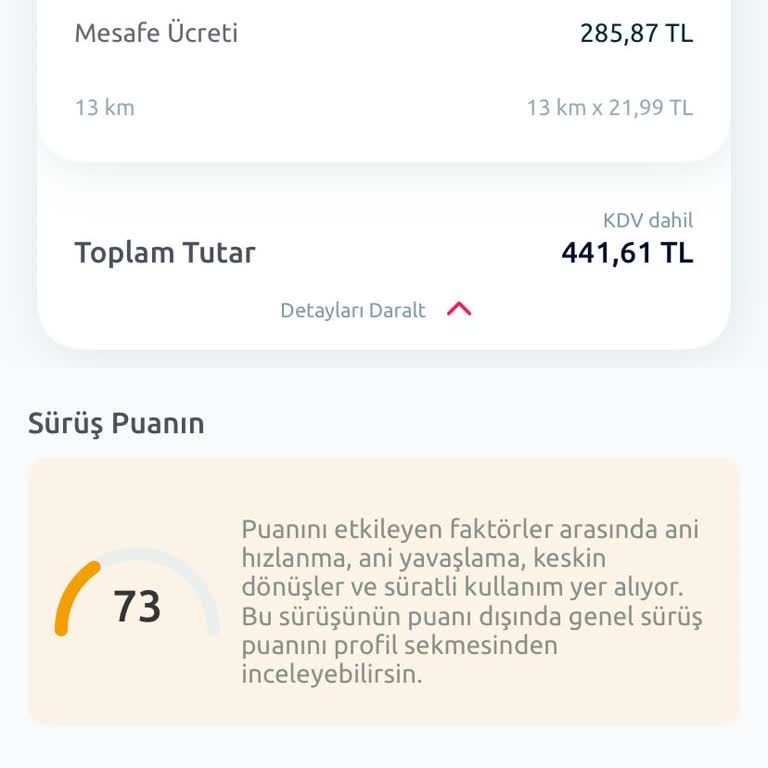 Tiktak'ta Sürpriz Mesafe Ücreti Şoku!