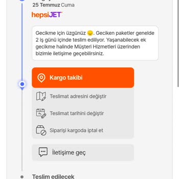 Hepsiburada Siparişim Teslimat Şubesinde Bekliyor Müşteri Hizmetlerinden Çözüm Alamadım
