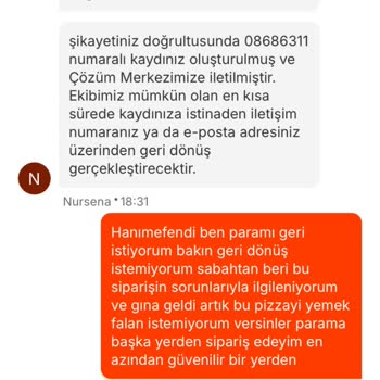 Para Çekildi Sipariş Yok Mağduriyetim Giderilmiyor