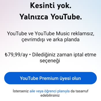Türk Telekom'un Ücretsiz YouTube Premium Vaadinin Yerine Getirilmemesi Ve Müşteri Hizmetlerinin İlgisizliği