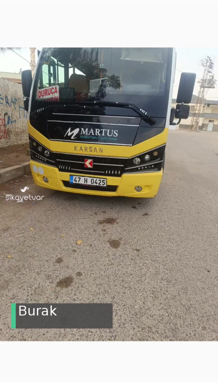 Mardin Büyükşehir Belediyesi Şehir İçi Otobüs Şoförü Mağdur Etti! videonun kapak resmi