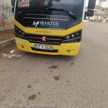 Mardin Büyükşehir Belediyesi Şehir İçi Otobüs Şoförü Mağdur Etti!