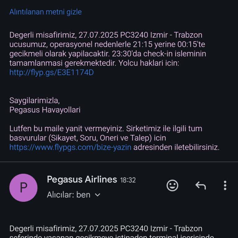 Uçak Gecikmesi Nedeniyle Mağduriyet Ve Yetersiz Telafi