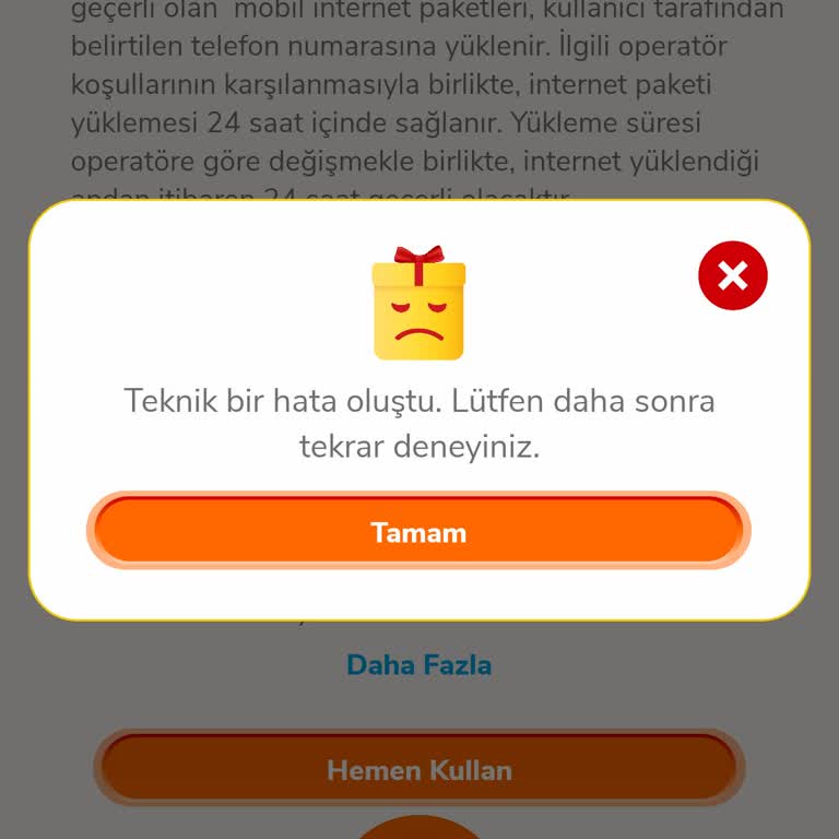 Eti Mutlu Kutu Uygulamasında Puan Yüklenmiyor
