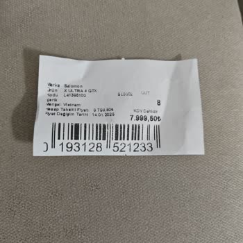 Salomon Ayakkabıda Kısa Sürede Yırtılma Ve İade Reddi