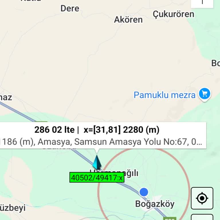 Amasya Boğazköy'de Vodafone Hattı Çekmiyor, İletişim Kuramıyoruz