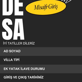 Bungalov Rezervasyonu Sırasında Karşılaştığım Şüpheli Talepler!