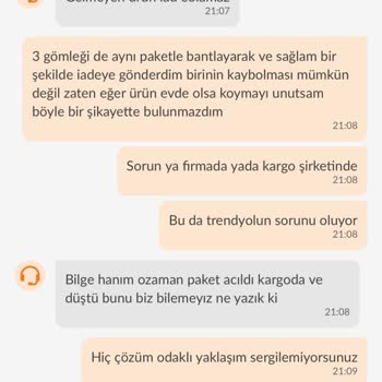 İade Edilen Ürünün Kaybolması Ve Yetersiz Müşteri Hizmeti