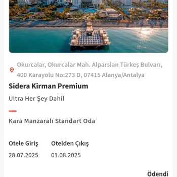 Rezervasyonum Olmasına Rağmen Otele Alınmadım Yolda Mağdur Edildim