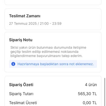 Kampanyalı Siparişim Stokta Olmasına Rağmen Teslim Edilmedi, Müşteri Hizmetleri Yetersiz