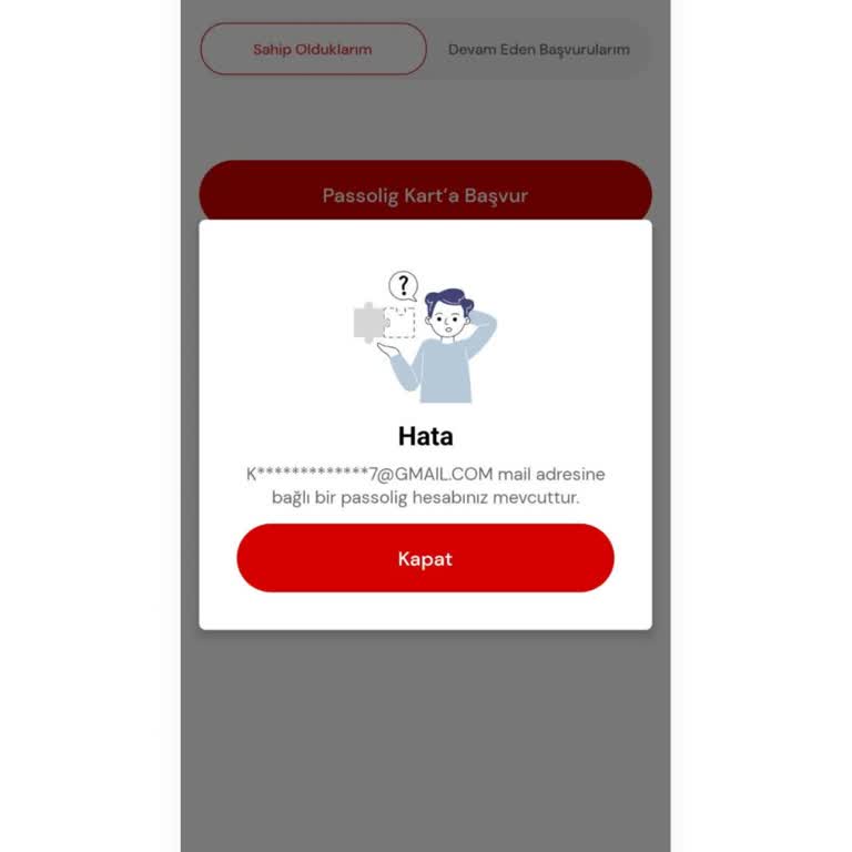 Passolig Kart Bağlama Sorunu Ve Destek Talebi