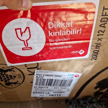 Aras Kargo Taşıma Hatası Nedeniyle Satışta Zarar ve Mağduriyet Yaşadım