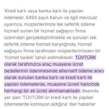 Tüvtürk Şubesinde Gizli Kredi Kartı Komisyonu Ve Yasal Olmayan Ücret Kesintisi