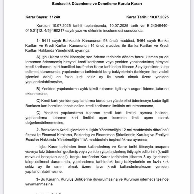 VakıfBank'tan BDDK Kararına Rağmen Kredi Kartı Ve Ek Hesap Yapılandırmasında Destek Alamıyorum
