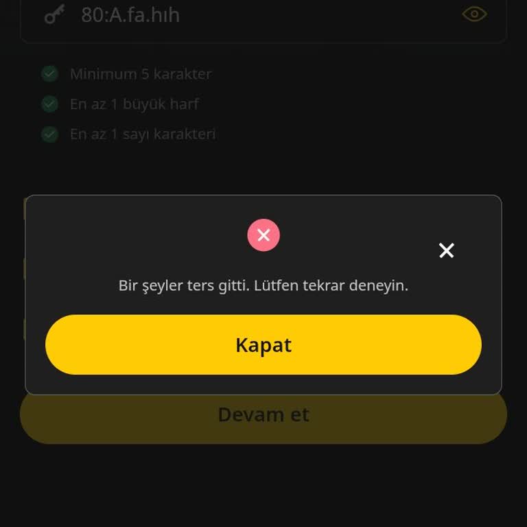 Hediye Exxen Üyeliğinde Sürekli Hata Alıyorum