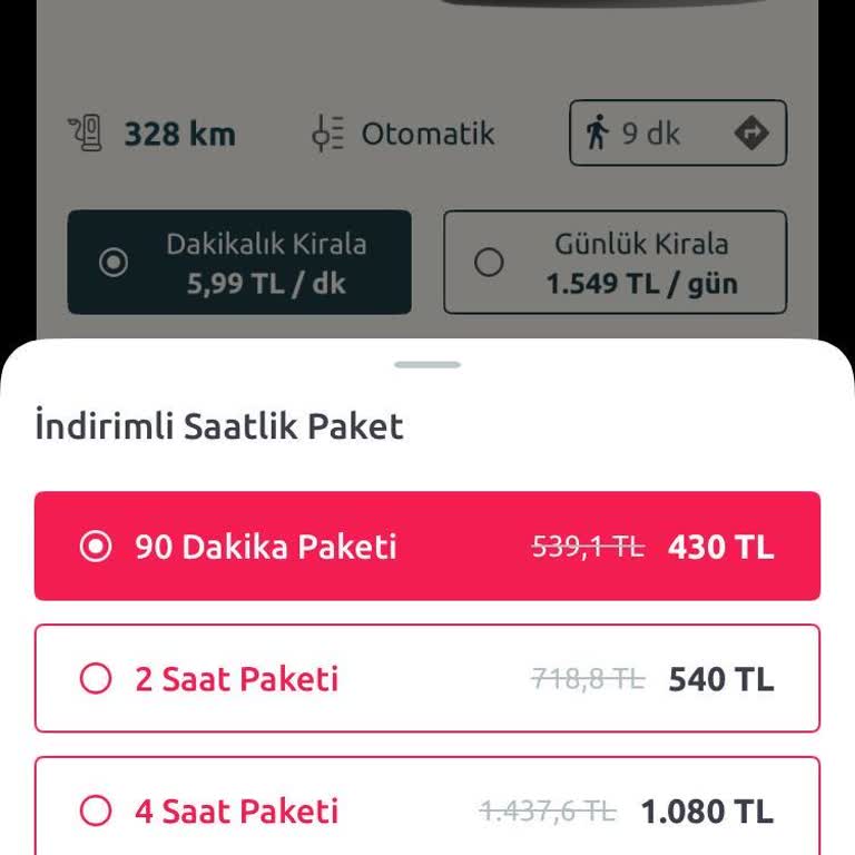 Tiktak Araç Kiralama Paketinde Yanıltıcı Ücretlendirme Ve Yetersiz Bilgilendirme