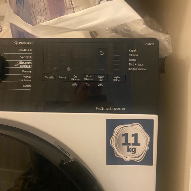 Arızalı Çamaşır Makinesiyle Bitmeyen Servis Çilesi