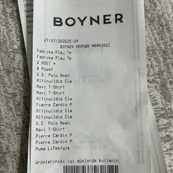 Boyner'den Alınan Faturaların Teslim Edilmemesi Ve İlgisiz Müşteri Hizmeti