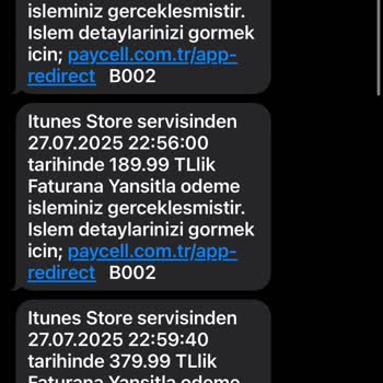 Onayım Olmadan Paycell Hesabımdan Para Kesiliyor