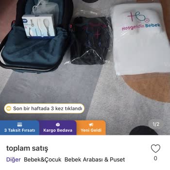 Ücretsiz Dağıtılan Bebek Paketi Satışına Tepki