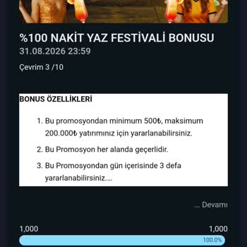Bonus Çevrim Şartları Ve Para Çekme Sorunu Yaşadım