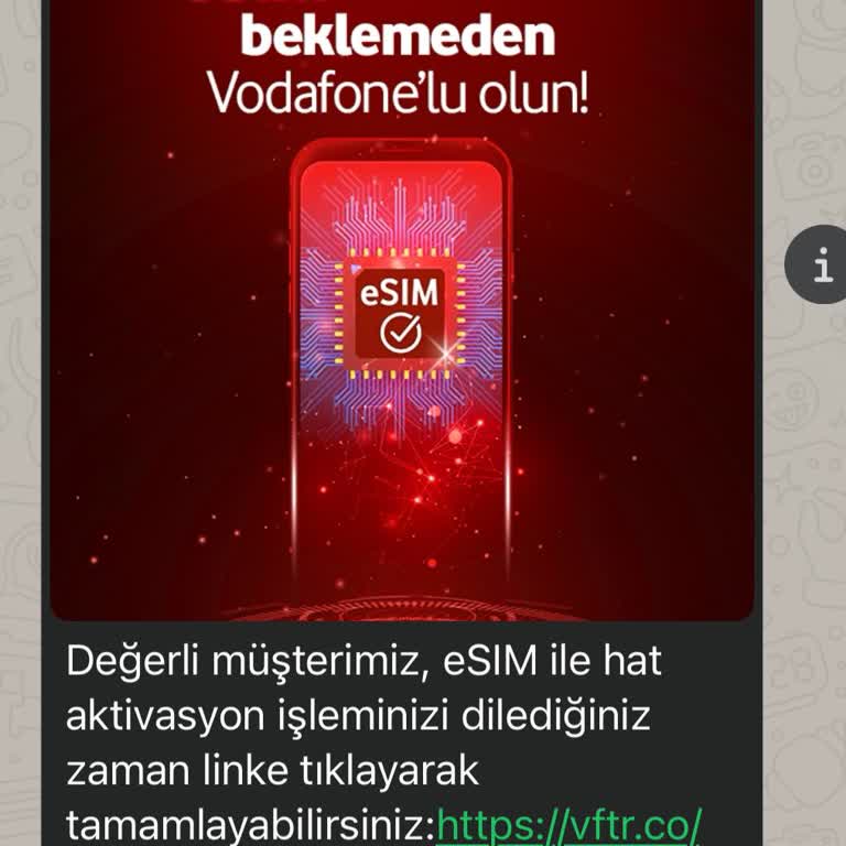 Vodafone E-Sim Aktivasyonunda Yaşanan Mağduriyet ve Çözüm Eksikliği