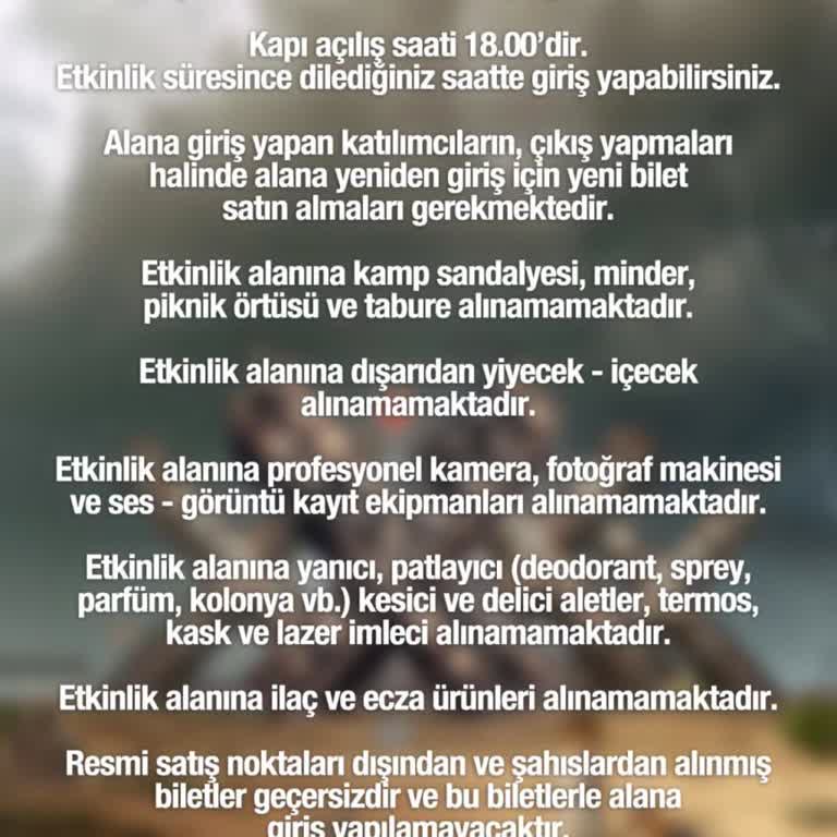 Güvenlik Keyfi Uygulamalarıyla Konser Keyfim Kaçtı
