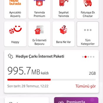 Hediye İnternet Kullanılırken Kendi Paketimden De İnternet Eksildi