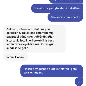 Taksitli Alışverişim Tek Çekim Oldu Param İade Edilmiyor