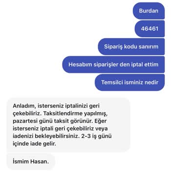 Taksitli Alışverişim Tek Çekim Oldu Param İade Edilmiyor