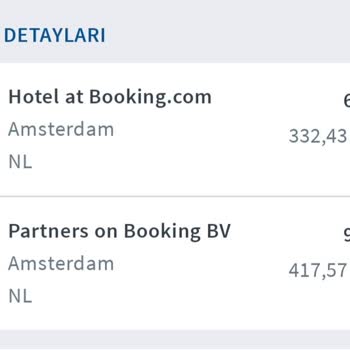 Booking.com Üzerinden Fazla Ücret Çekilmesi Ve İade Sorunu