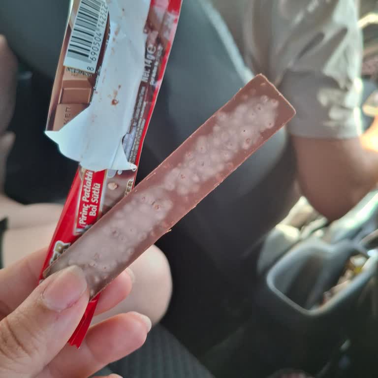 Ülker Pirinç Patlaklı Çikolatada Beyazlama Ve Tat Değişimi Şoku