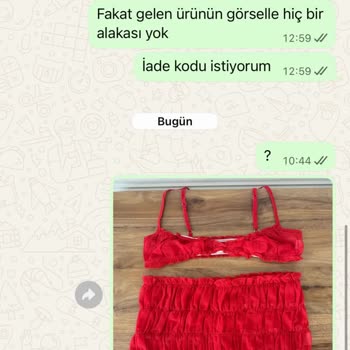 Yanlış Ürün Ve Cevapsız İade Talebiyle Hayal Kırıklığı