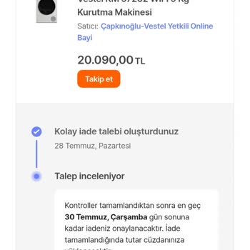 Kurutma Makinem Kayıp Herkes Birbirine Yönlendiriyor