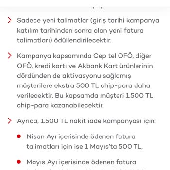 Akbank Kampanya Ödemesi Haksız Şekilde Yapılmıyor