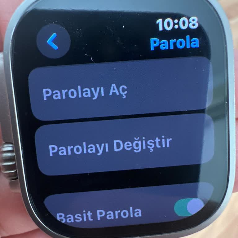 Apple Watch Ultra 2de Parola Sekmesi Hiç Çalışmıyor