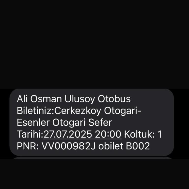 Yanlış Otogar Yönlendirmesi Nedeniyle Annemin Mağdur Edilmesi Ve Yetersiz Müşteri Hizmeti