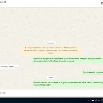İade Sürecinde Cevapsız Kalan Müşteri Talepleri Ve İletişim Eksikliği