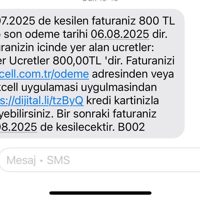 Taahhütsüz Hattıma Yüksek Cayma Bedelli Fatura Şoku