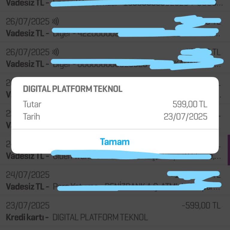 Aynı Faturanın İki Kez Çekilmesi Ve Çözüm Sunulmaması